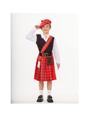 Disfraz Escocés niño Tienda de disfraces online - Mercadisfraces