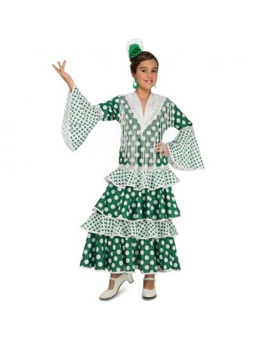 Disfraz Flamenca Feria niña Tienda de disfraces online - Mercadisfraces