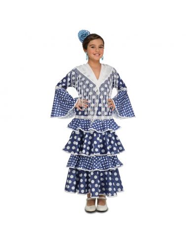 Disfraz Flamenca Alvero niña Tienda de disfraces online - Mercadisfraces
