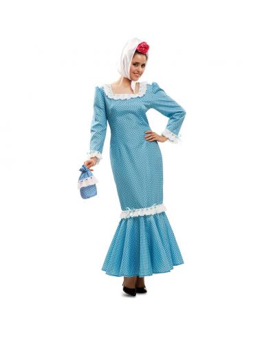 Disfraz Madrileña Azul mujer Tienda de disfraces online - Mercadisfraces