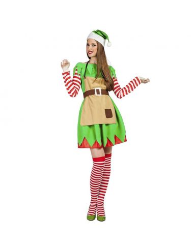 Disfraz de Elfa Navidad Adulto Tienda de disfraces online - Mercadisfraces