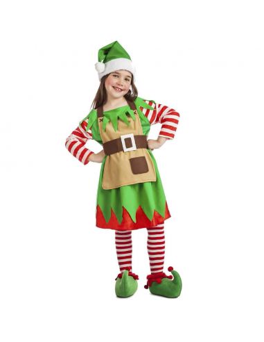 Disfraz de Elfa de Navidad para Niña Tienda de disfraces online - Mercadisfraces