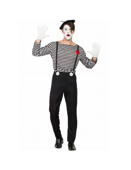 Disfraz de Mimo para Hombre Tienda de disfraces online - Mercadisfraces Disfraz de Mimo para Hombre Tienda de disfraces online - Mercadisfraces