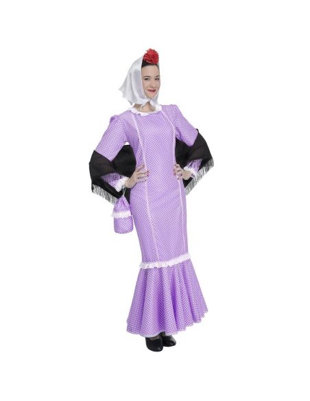 Disfraz de Madrileña Lila para Mujer Tienda de disfraces online - Mercadisfraces Disfraz de Madrileña Lila para Mujer Tienda de disfraces online - Mercadisfraces