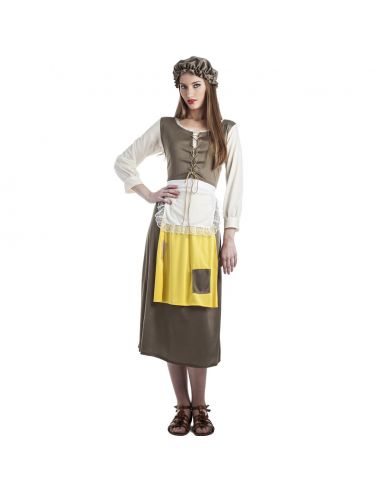 Disfraz de Campesina Medieval para Adulto Tienda de disfraces online - Mercadisfraces