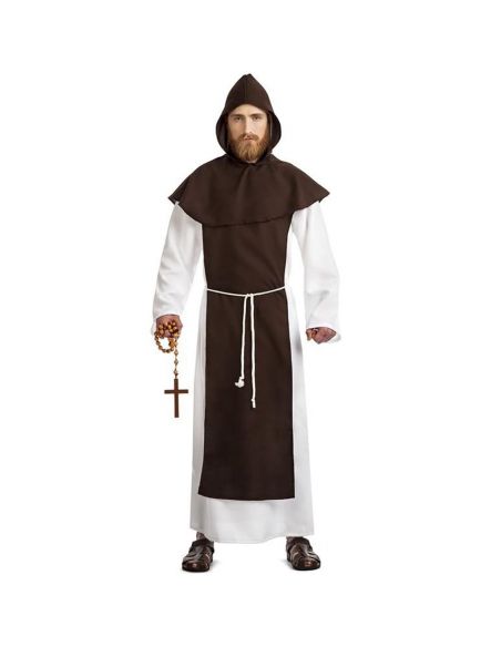 Disfraz de Monje Franciscano para Adulto Tienda de disfraces online - Mercadisfraces