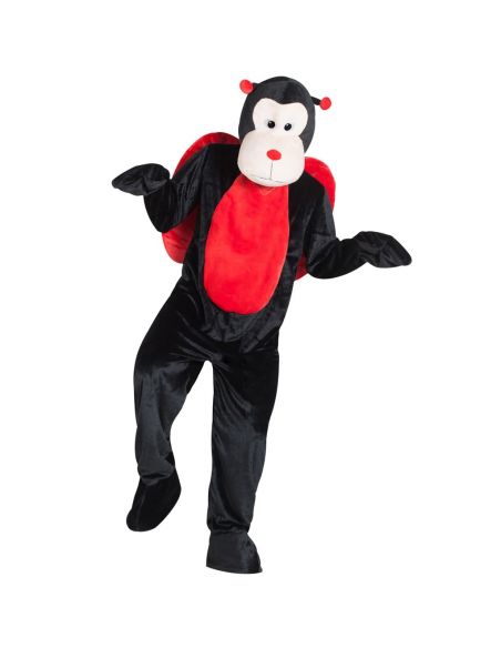 Disfraz de Mariquita de Peluche para Adulto Tienda de disfraces online - Mercadisfraces