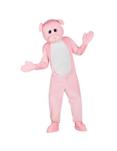 Disfraz de Cerdo de Peluche para Adulto Tienda de disfraces online - Mercadisfraces