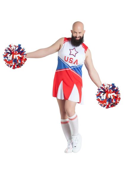 Disfraz Animadora para Hombre Tienda de disfraces online - Mercadisfraces Disfraz Animadora para Hombre Tienda de disfraces online - Mercadisfraces