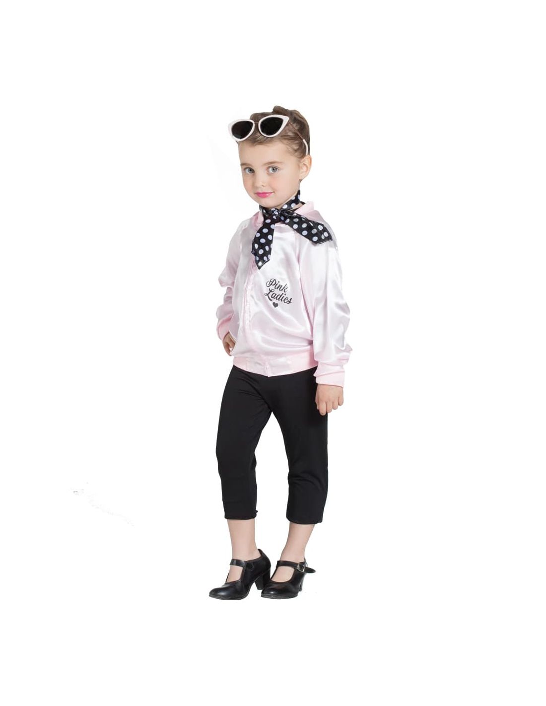 CHAQUETA PINK LADY GREASE INFANTIL