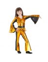 Disfraz de Disco en Dorado Infantil Tienda de disfraces online - Mercadisfraces