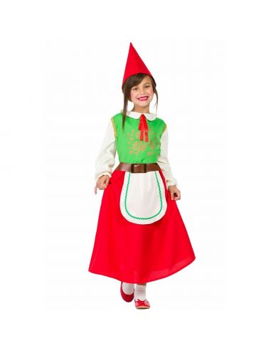 Disfraz de Gnomo para Niña Tienda de disfraces online - Mercadisfraces