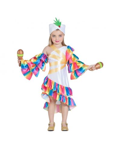 Disfraz de Rumbera para Niña Tienda de disfraces online - Mercadisfraces