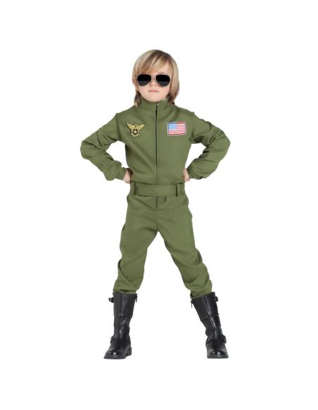Disfraz de Piloto de Combate Infantil Tienda de disfraces online - Mercadisfraces