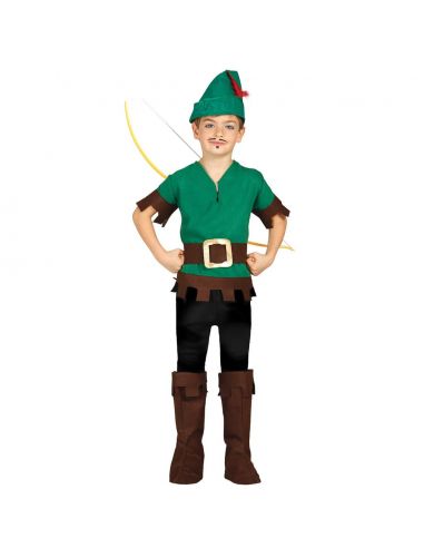 Disfraz de Ladrón del Bosque Infantil Tienda de disfraces online - Mercadisfraces