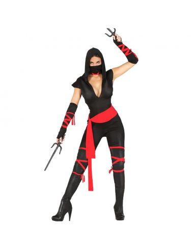 Disfraz de Luchadora Ninja para Mujer Tienda de disfraces online - Mercadisfraces
