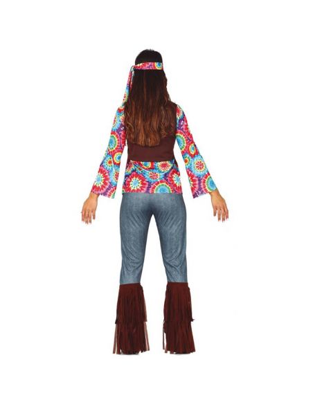 Disfraz de Hippie Adulto Tienda de disfraces online - Mercadisfraces