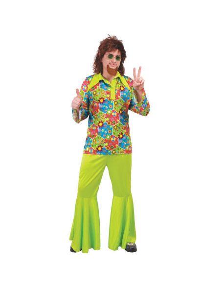 Disfraz Hippie Flower Power para Hombre Tienda de disfraces online - Mercadisfraces Disfraz Hippie Flower Power para Hombre Tienda de disfraces online - Mercadisfraces