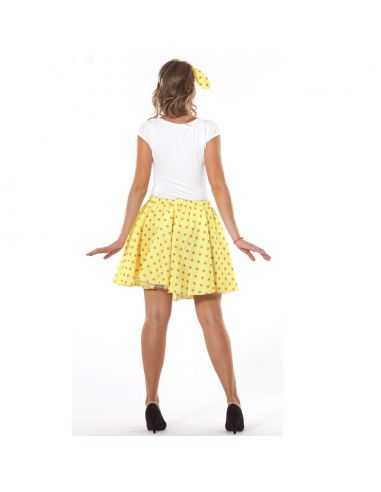 Set Pin Up Amarillo para Mujer Tienda de disfraces online - Mercadisfraces