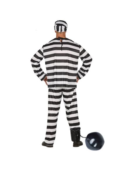Disfraz de Presidiario para Hombre Tienda de disfraces online - Mercadisfraces