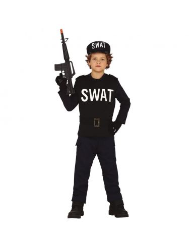 Disfraz de Swat para Niño Tienda de disfraces online - Mercadisfraces
