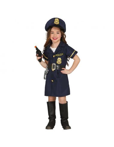 Disfraz de Chica Policía para Niña Tienda de disfraces online - Mercadisfraces