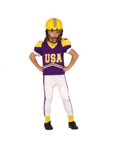 Disfraz de Jugador de Fútbol Americano para Infantil Tienda de disfraces online - Mercadisfraces