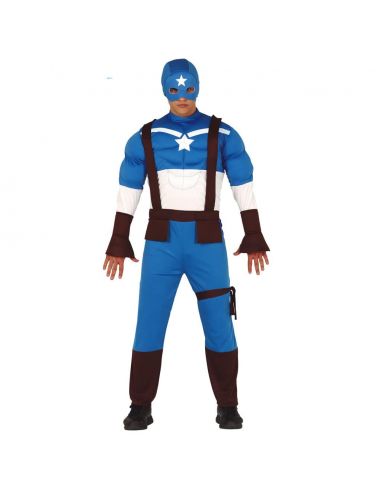 Disfraz de Capitán Vengador para Adulto Tienda de disfraces online - Mercadisfraces
