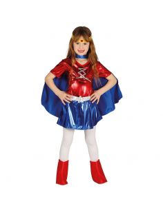 Disfraz de Superheroína para Niña Tienda de disfraces online - Mercadisfraces