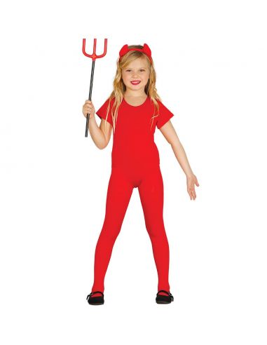 Disfraz de Body Rojo para Infantil Tienda de disfraces online - Mercadisfraces