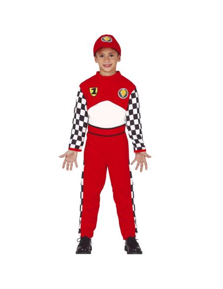 Disfraz de Piloto de Fórmula 1 Infantil Tienda de disfraces online - Mercadisfraces
