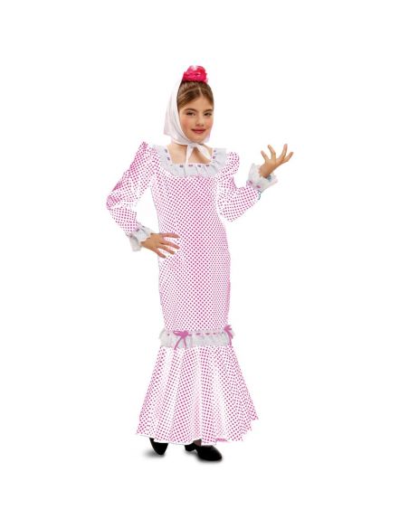 Disfraz Madrileña Blanco niña Tienda de disfraces online - Mercadisfraces Disfraz Madrileña Blanco niña Tienda de disfraces online - Mercadisfraces