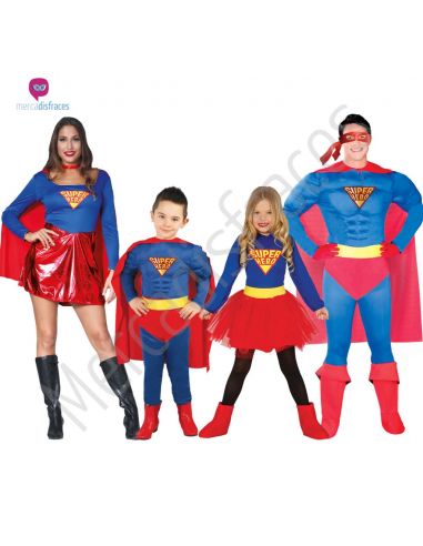 Disfraces para grupos Superheroes Man Tienda de disfraces online - Mercadisfraces