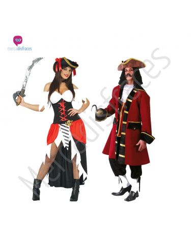 Disfraces divertidos de Piratas para grupos Tienda de disfraces online - Mercadisfraces
