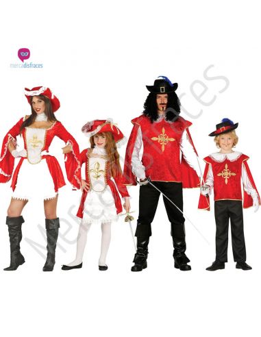 Adelaida obtener interfaz Disfraces para grupos Mosqueteros | Tienda de Disfraces Online | E...