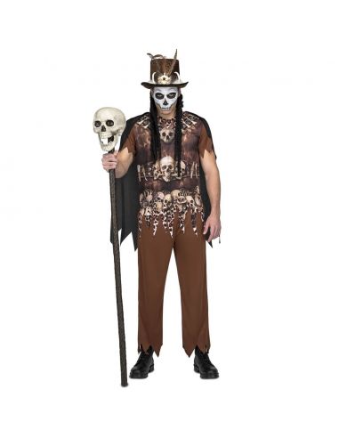 Disfraz Voodoo Carníbal para hombre Tienda de disfraces online - Mercadisfraces