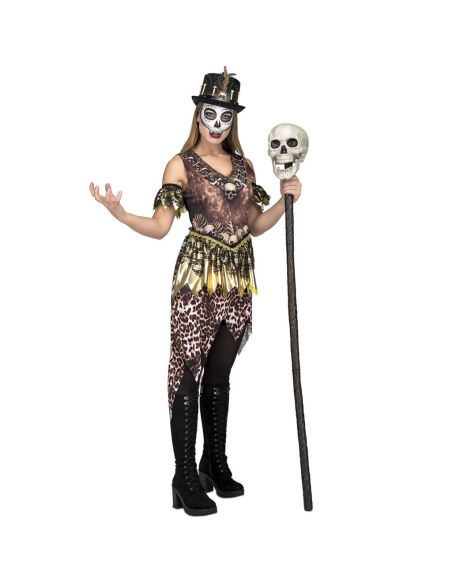 Disfraz Voodoo Carníbal para mujer Tienda de disfraces online - Mercadisfraces