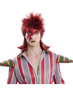 Peluca Glam Rock Tienda de disfraces online - Mercadisfraces