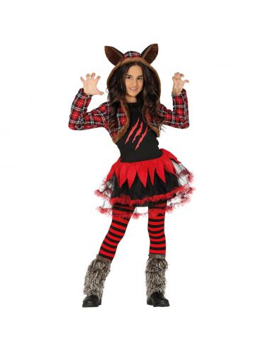 Disfraz Niña Lobo infantil Tienda de disfraces online - Mercadisfraces