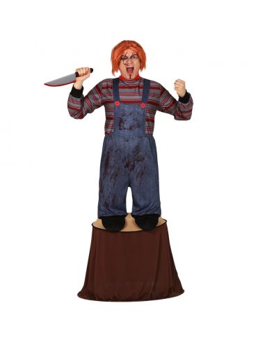 Disfraz Muñeco Enano Asesino para adulto Tienda de disfraces online - Mercadisfraces