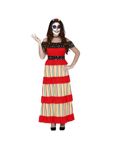 Disfraz Mejicana Catrina para mujer Tienda de disfraces online - Mercadisfraces