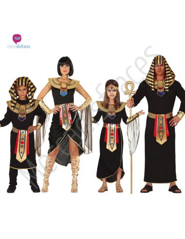 Disfraces para grupos de Reinas egipcias y Faraones Tienda de disfraces online - Mercadisfraces
