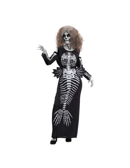 Disfraz de Esqueleto de Sirena para Mujer Tienda de disfraces online - Mercadisfraces