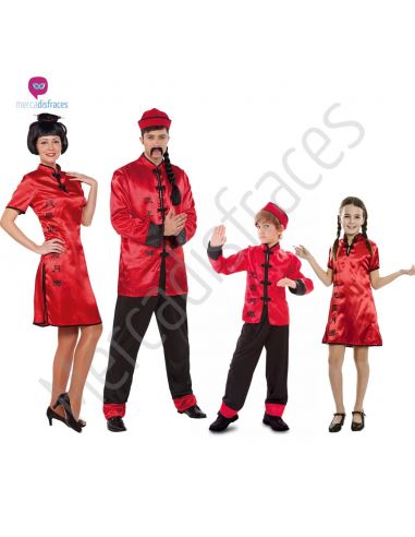 Disfraces para grupos de Chinos 2 Tienda de disfraces online - Mercadisfraces