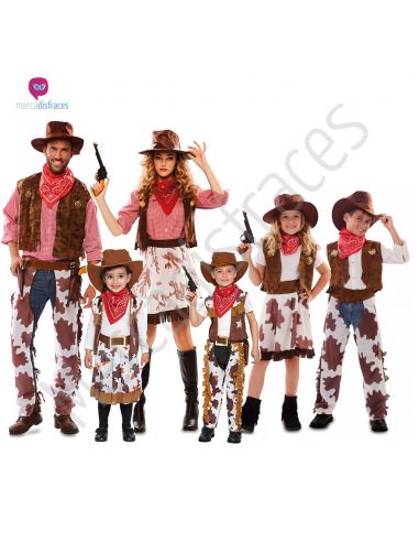 Disfraces para grupos de Vaqueros 2 Tienda de disfraces online - Mercadisfraces
