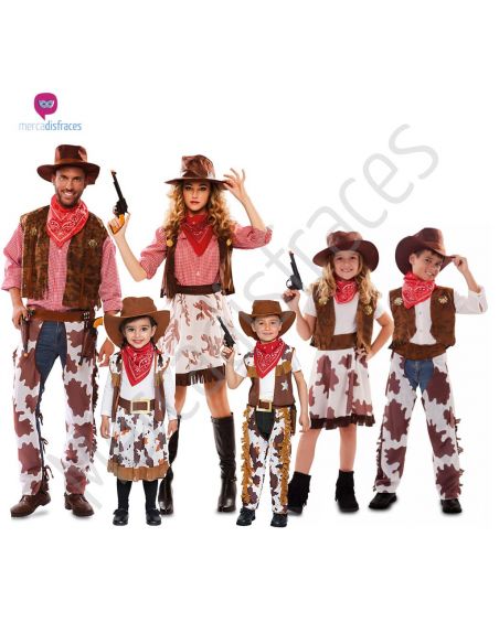 Disfraces para grupos de Vaqueros 2 Tienda de disfraces online - Mercadisfraces