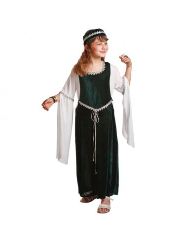 Disfraz Medieval Verde para niña Tienda de disfraces online - Mercadisfraces