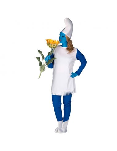 Disfraz de Enanita Azul para Mujer Tienda de disfraces online - Mercadisfraces