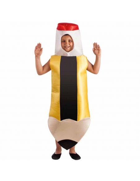 Disfraz de Lápiz para Infantil Tienda de disfraces online - Mercadisfraces Disfraz de Lápiz para Infantil Tienda de disfraces online - Mercadisfraces