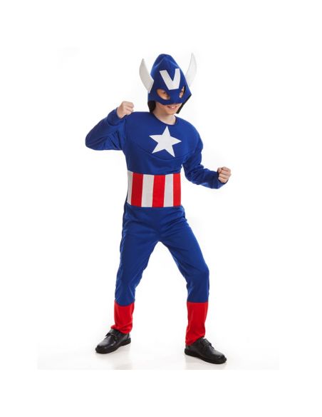 Disfraz de Héroe Americano para Niño Tienda de disfraces online - Mercadisfraces Disfraz de Héroe Americano para Niño Tienda de disfraces online - Mercadisfraces